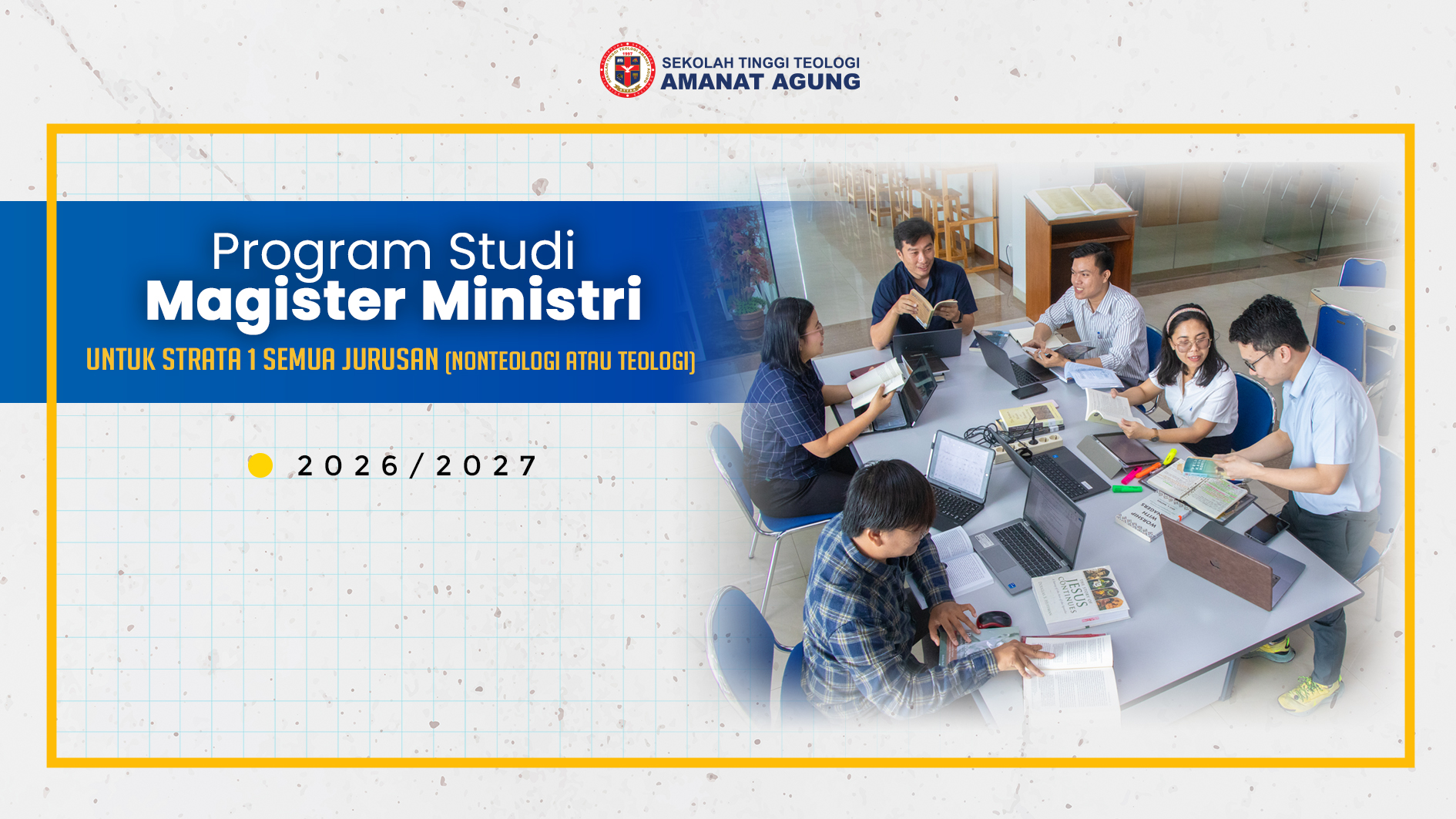 Program Studi Magister Ministri (M.Min.)