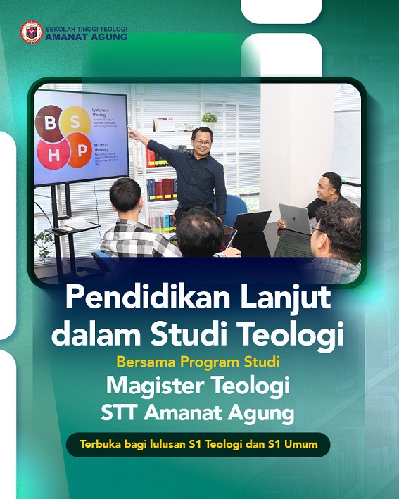Program Studi Magister Teologi di STT Amanat Agung