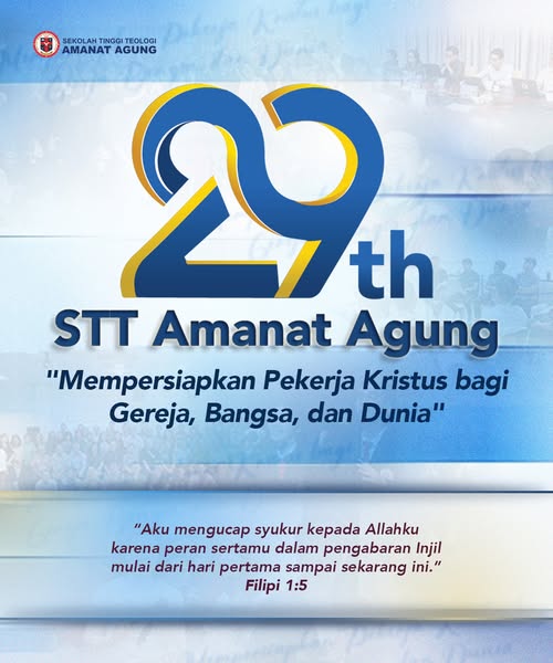 29 Tahun STT Amanat Agung
