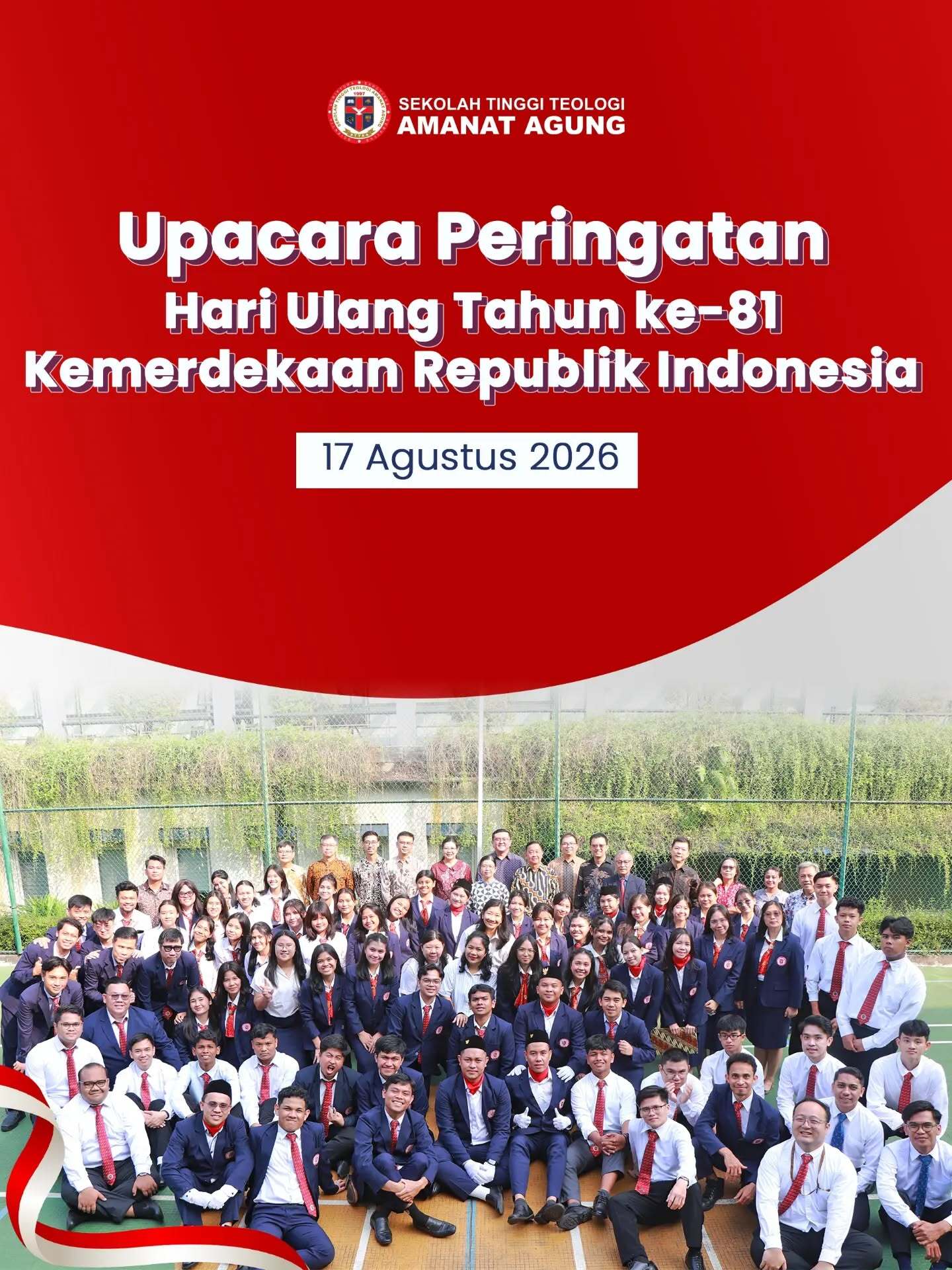Upacara Peringatan Kemerdekaan Republik Indonesia ke-81